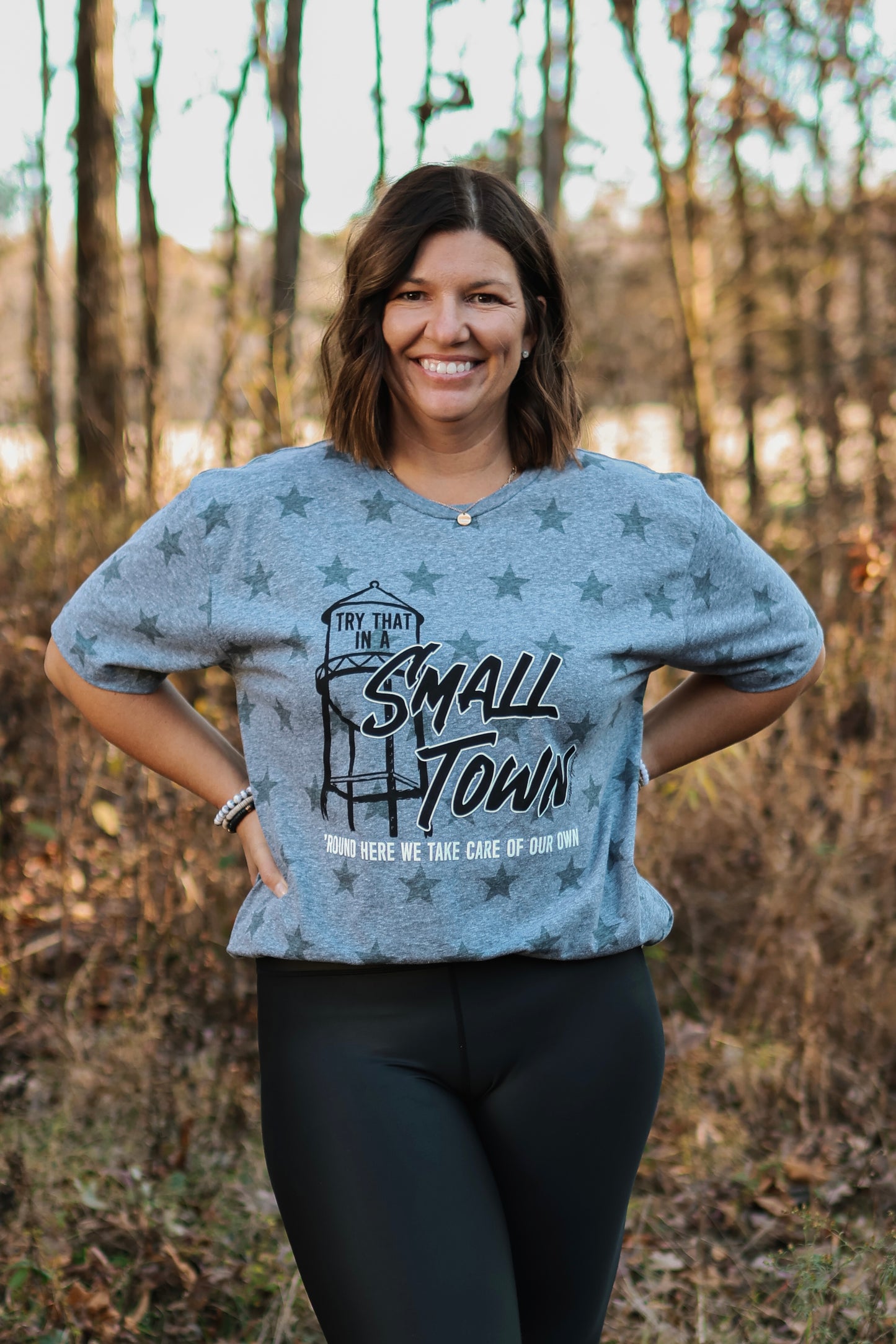 Round Here Star Tee