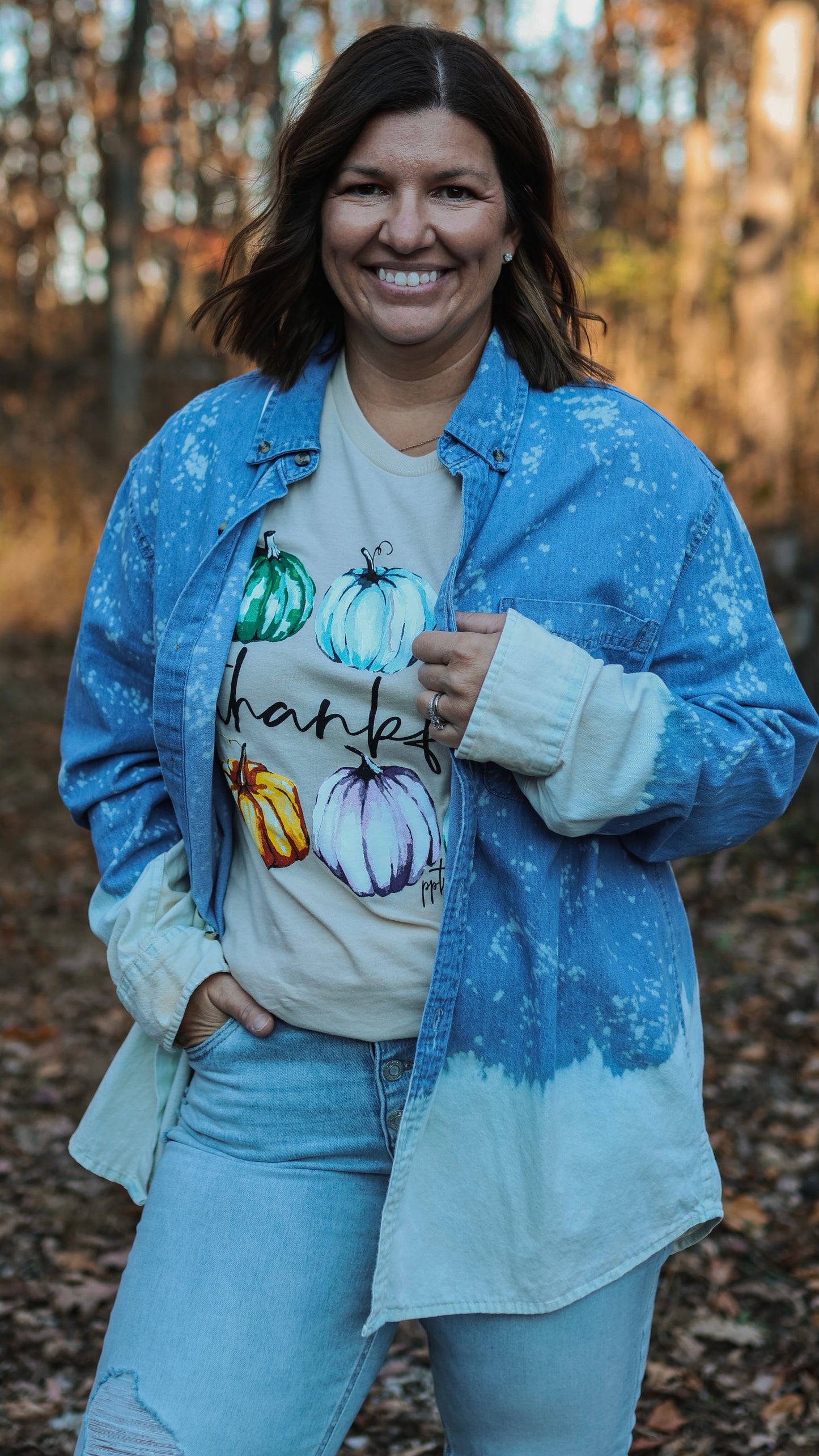 Thankful Pumpkins Tee