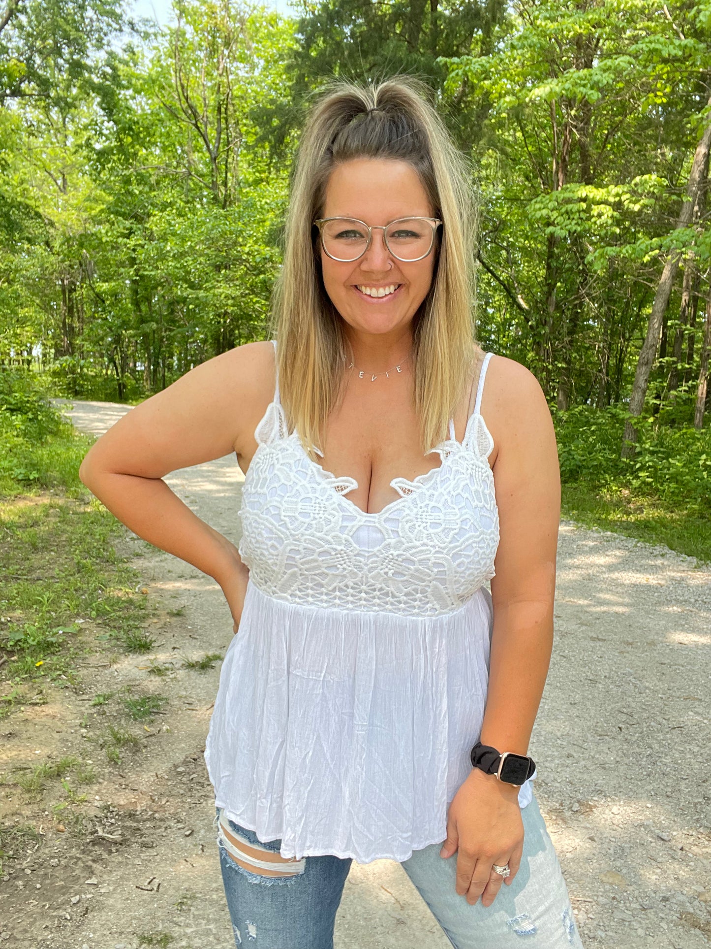 Grace Lace Tank