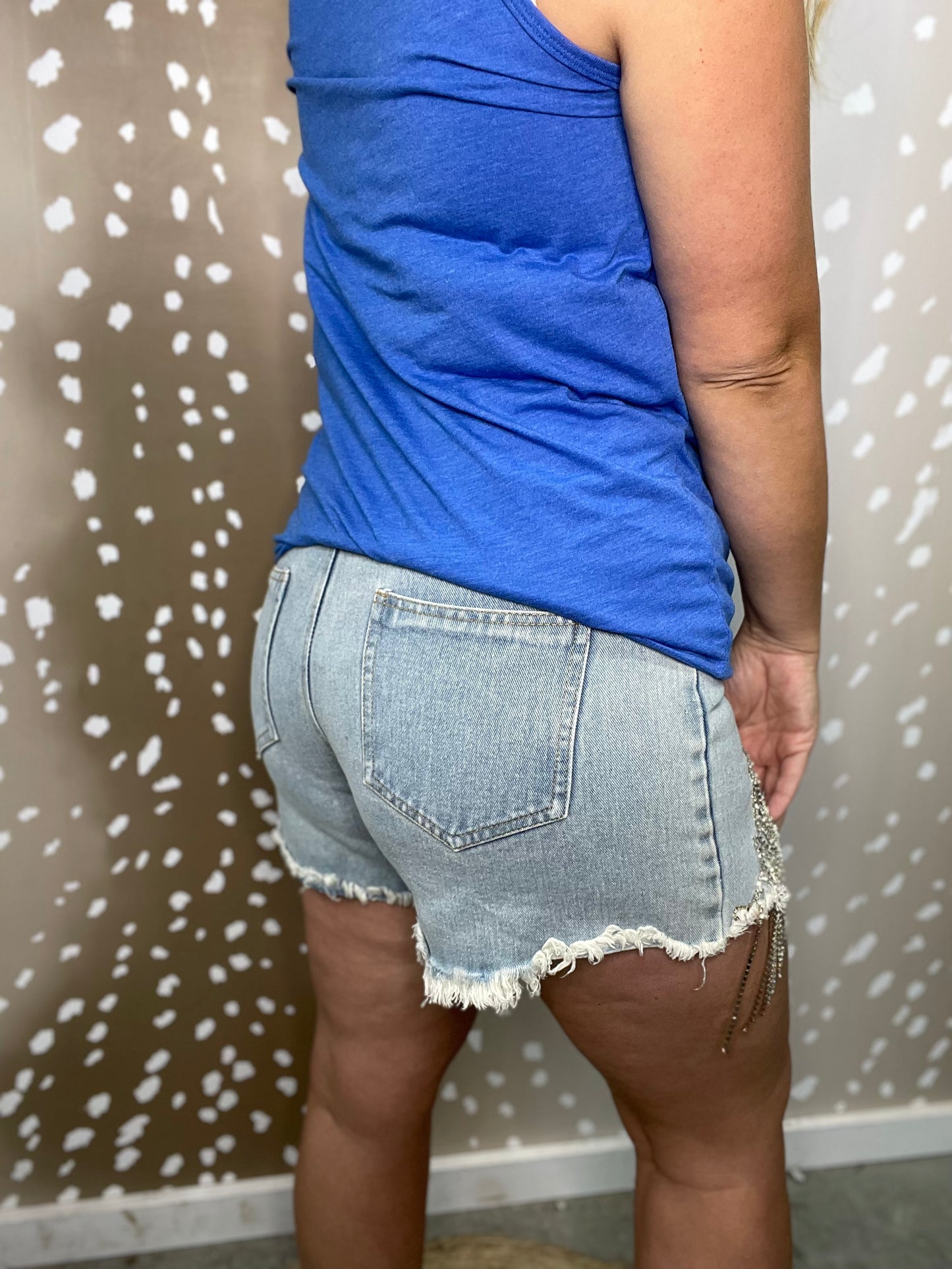 Rhinestone Shorts