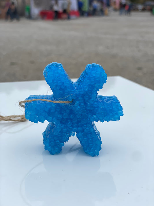 Mini Snowflake Freshie