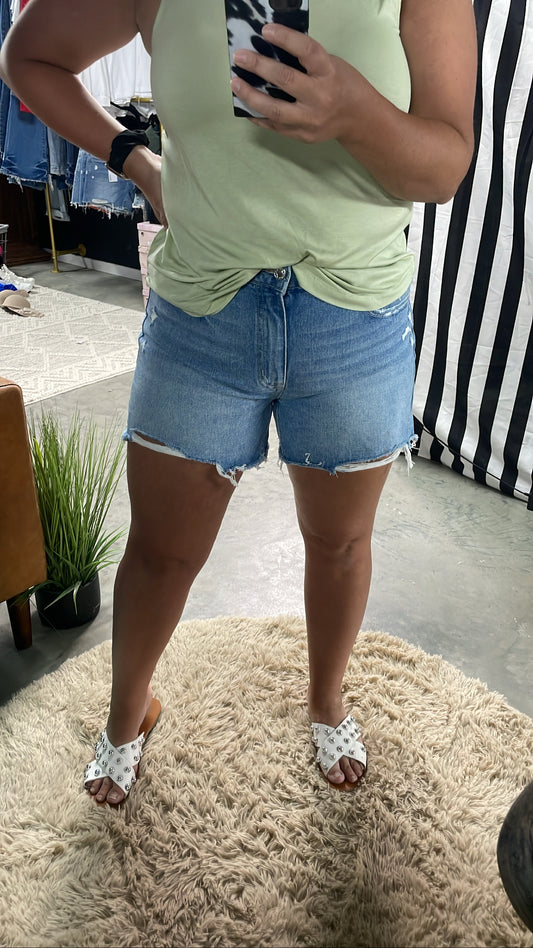 Holly Mid Rise Shorts